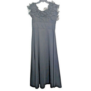 UNBRANDED Women's Vintage Black Dinner Dress *SEE MEASUREMENTS*